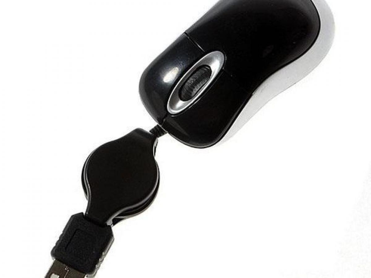 Tech-1 Retractable Mouse